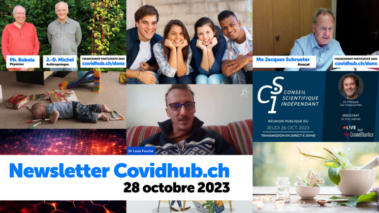 Newsletter du 28 octobre 2023