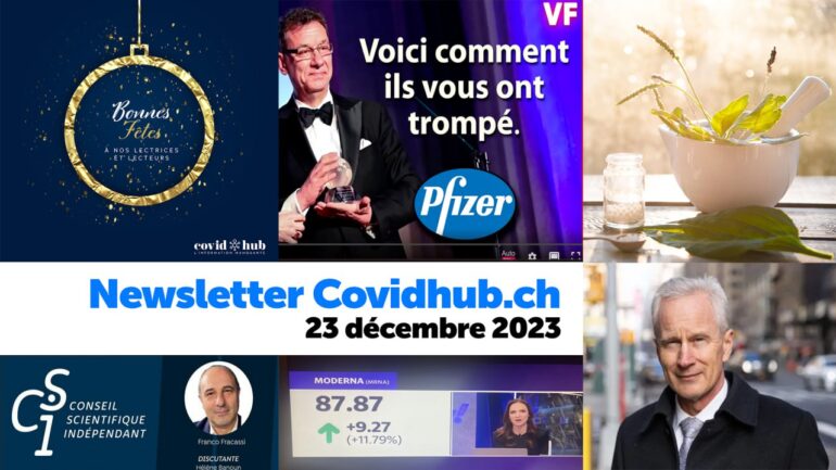 Newsletter du 23 décembre 2023