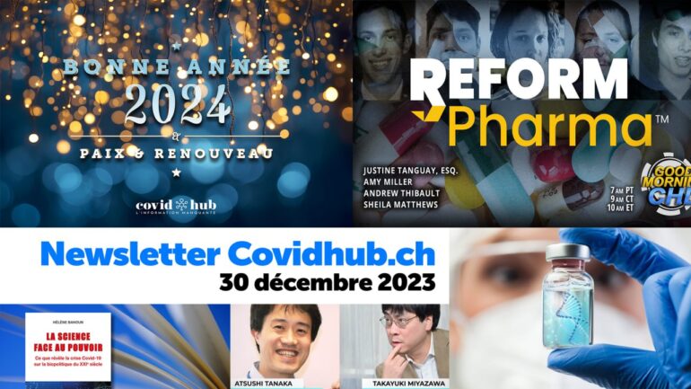 Newsletter du 30 décembre 2023