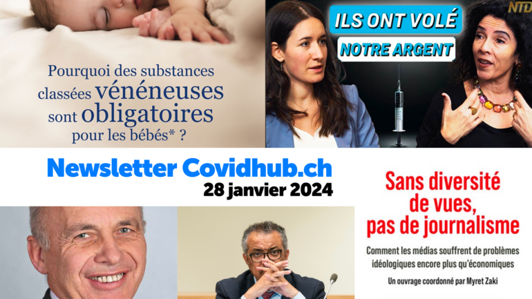 Newsletter du 28 janvier 2024