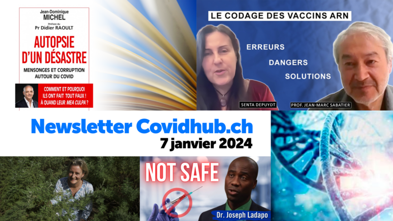 Newsletter du 7 janvier 2024