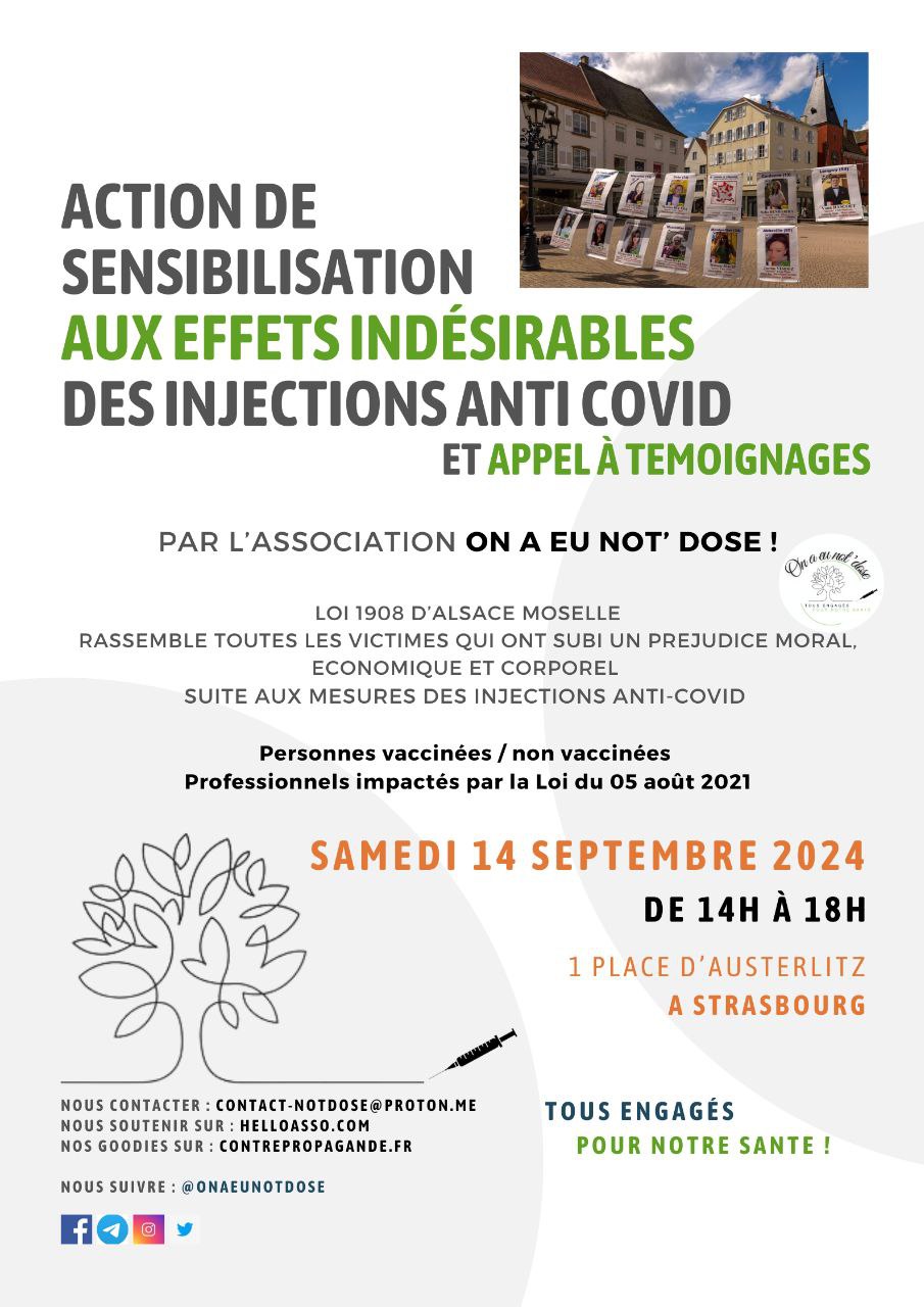 Action de sensibilisation aux effets indésirables