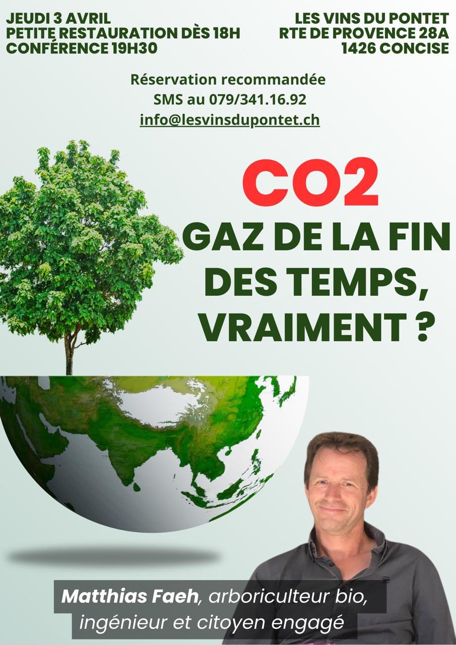 CO2 : gaz de la fin des temps, vraiment ? Avec Matthias Faeh