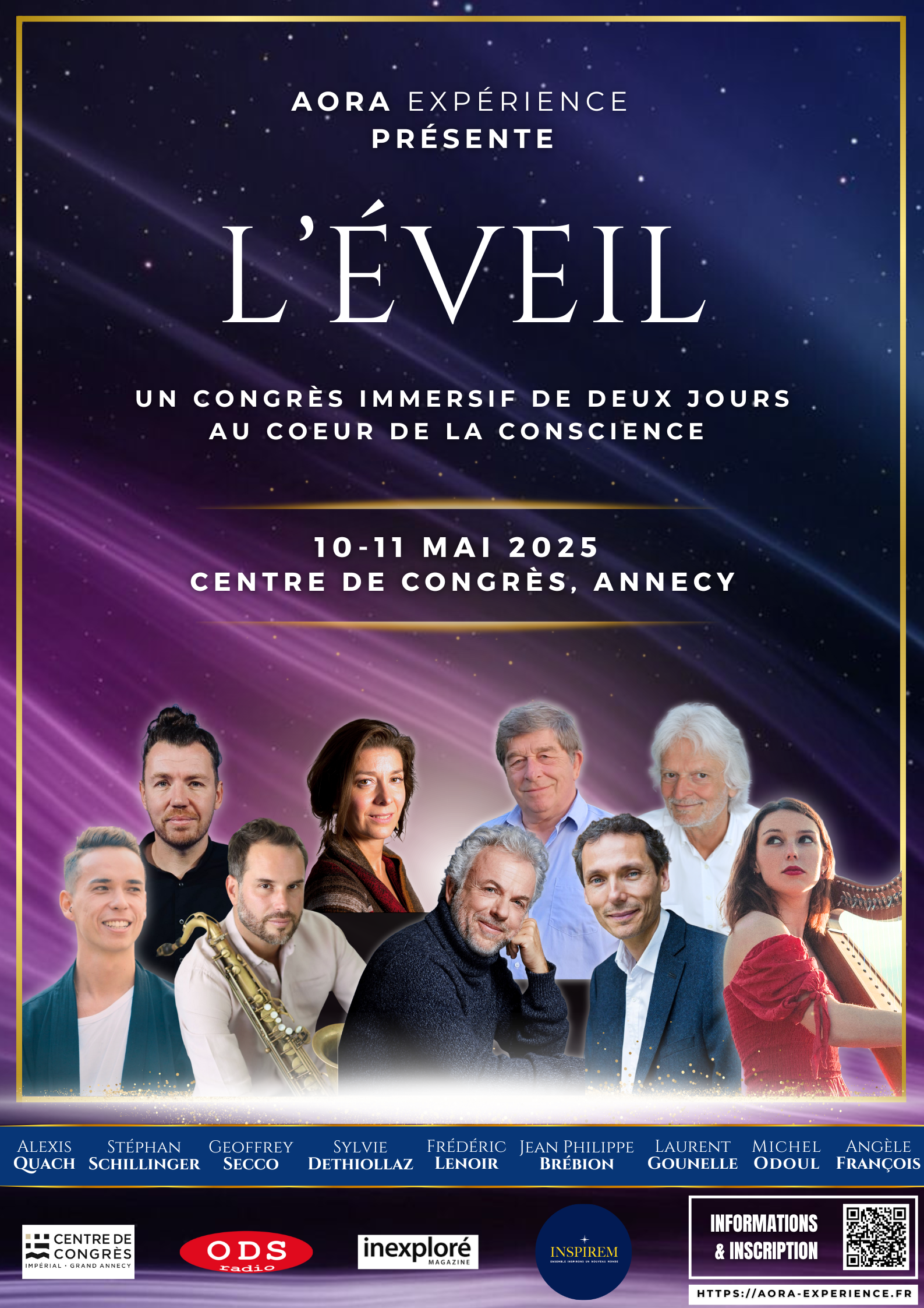 Le Congrès L’Éveil – Un voyage au cœur de la conscience