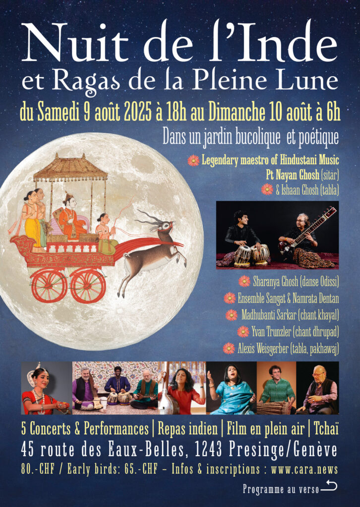« Nuit de l’Inde et Ragas de la Pleine Lune »