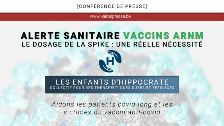 Conférence de presse: Alerte sanitaire vaccins ARNm