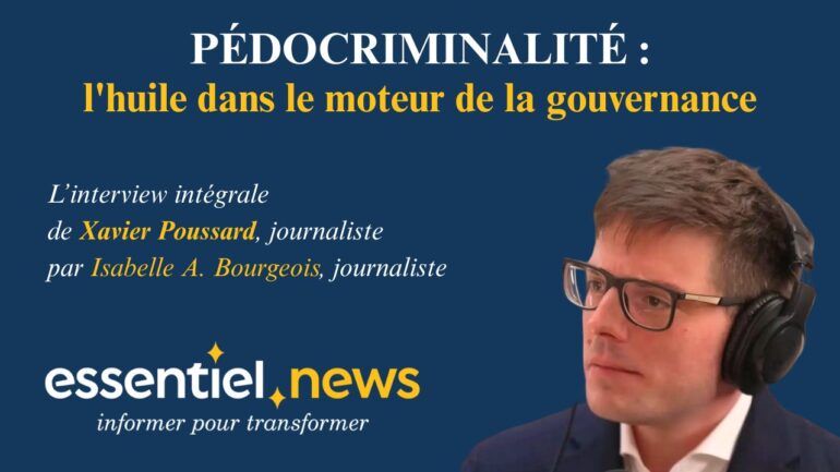 Xavier Poussard: «Une nébuleuse pédocriminelle autour des Macron»
