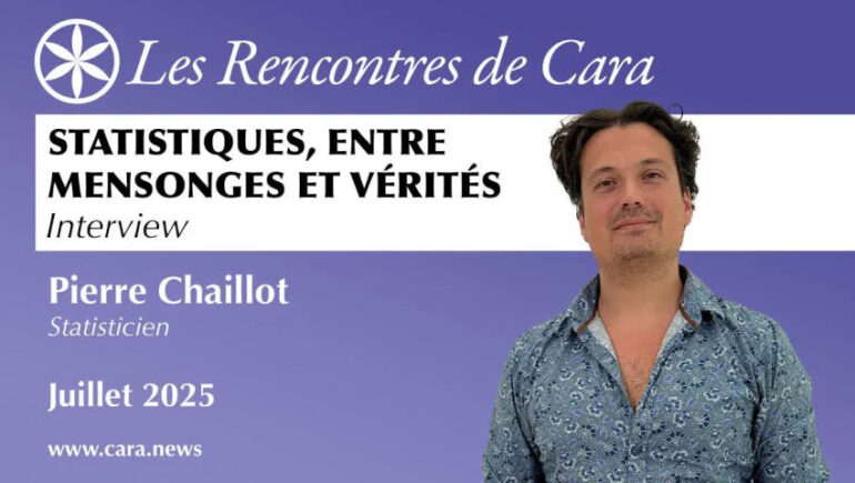 Pierre Chaillot: «Statistiques, entre mensonges et vérités»