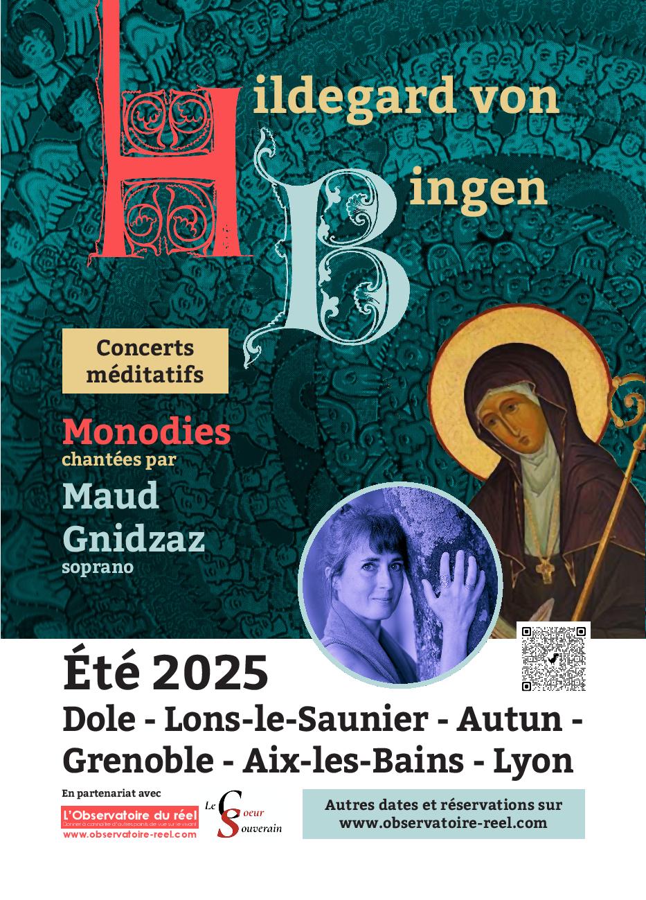 Hildegard von Bingen, monodies chantées par Maud Gnidzaz, soprano