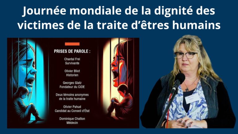Mobilisation pour dénoncer la pédocriminalité le 30 juillet 2025 à Genève