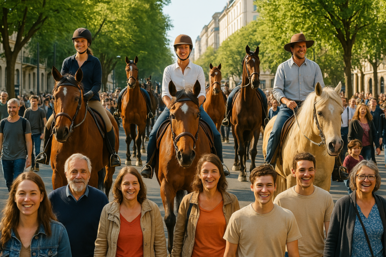 Première Marche des Chevaux pour un Pardon mondial