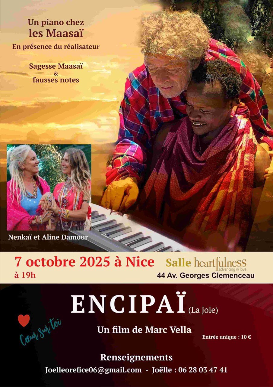 Projection du film Encipaï – la joie, avec Marc Vella, pianiste