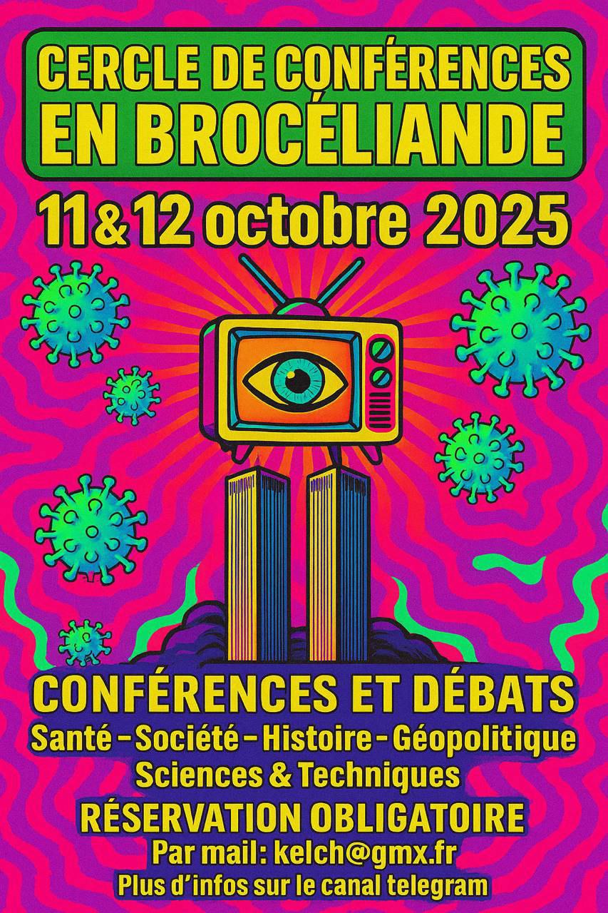Cercle de conférences en Brocéliande, avec Pierre Chaillot et Jérémie Mercier