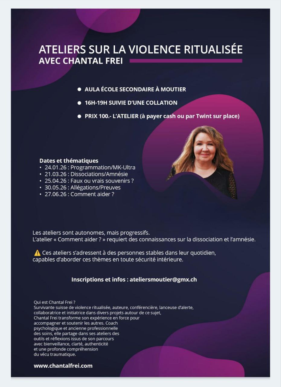 Exposé sur la violence ritualisée avec Chantal Frei