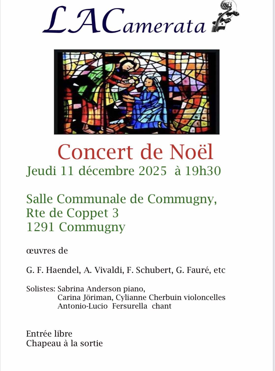 Concert de Noël