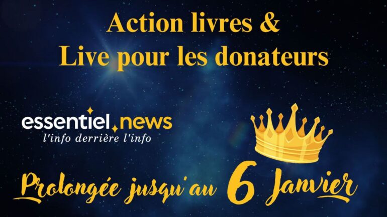 À tous nos lecteurs: l&rsquo;action spéciale pour notre financement participatif continue jusqu&rsquo;au 6 janvier!