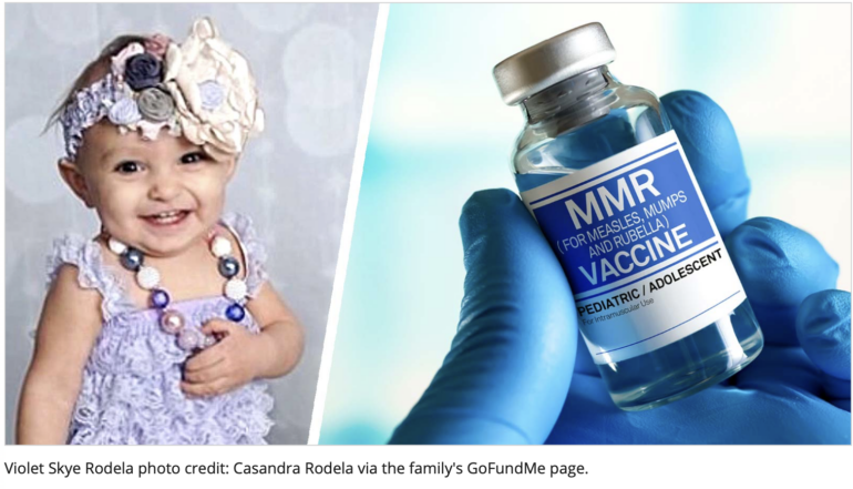 USA: le tribunal des vaccins indemnise une famille dont le bébé de 14 mois est décédé de mort subite 19 jours après un vaccin ROR