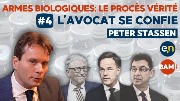 « Je suis là pour vous donner les faits! » Maître Peter Stassen dénonce le mensonge organisé du Grand Reset