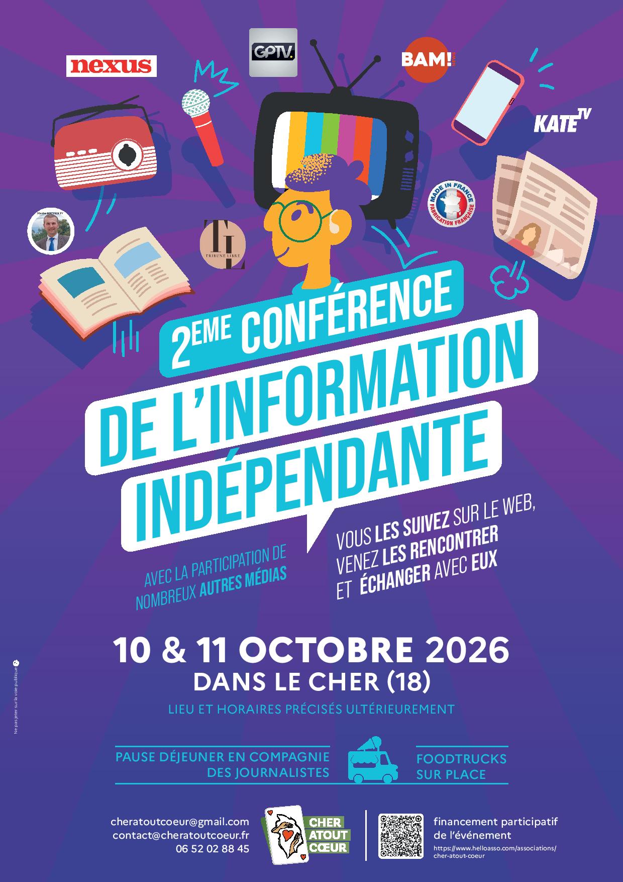 2ème conférence de l’information indépendante