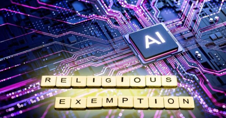 USA: un informaticien obtient d&rsquo;être « dispensé d&rsquo;IA » en vertu de ses convictions religieuses