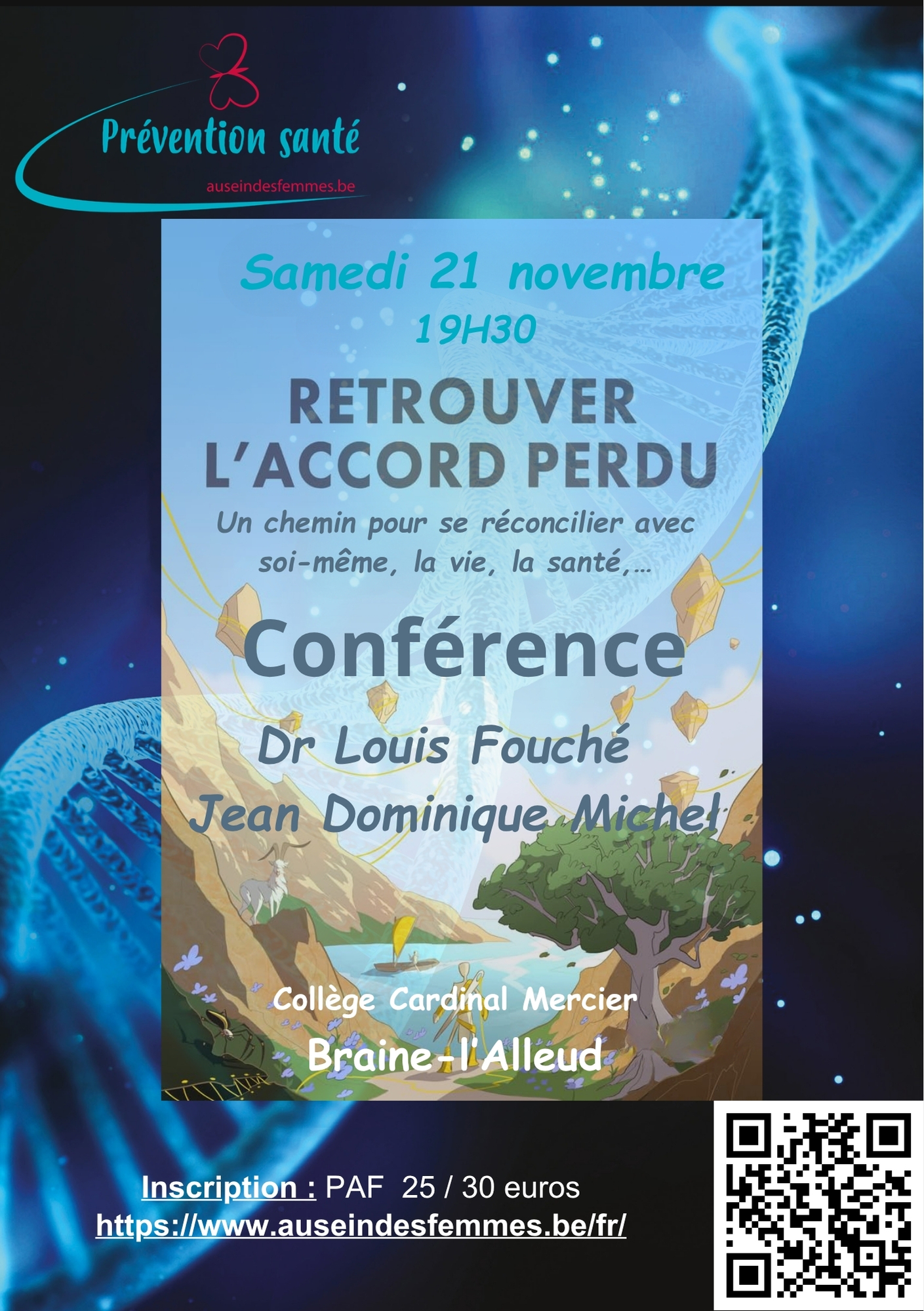 « Retrouver l’accord perdu »: conférence et ateliers avec Jean-Dominique Michel et Louis Fouché