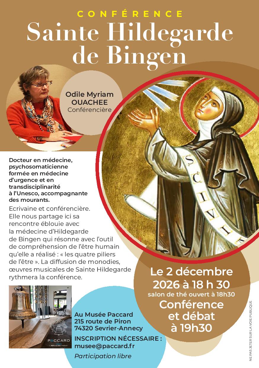 Sainte Hildegarde de Bingen, par Dr Odile-Myriam Ouachée