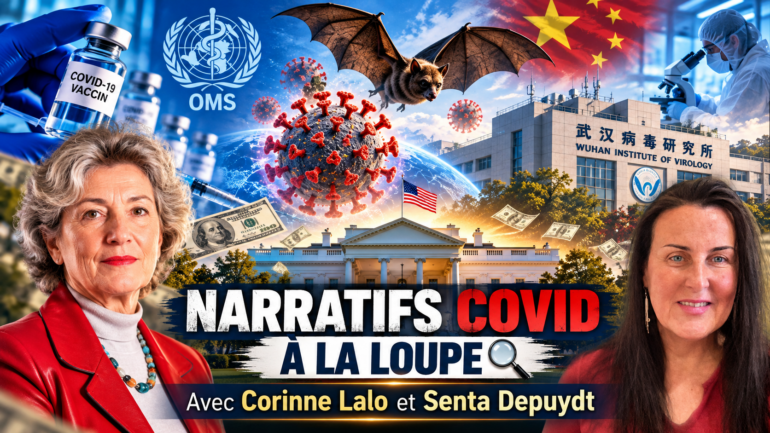 Accident de labo ou projet prémédité? Corinne Lalo et Senta Depuydt se livrent à une dissection des récits pandémiques