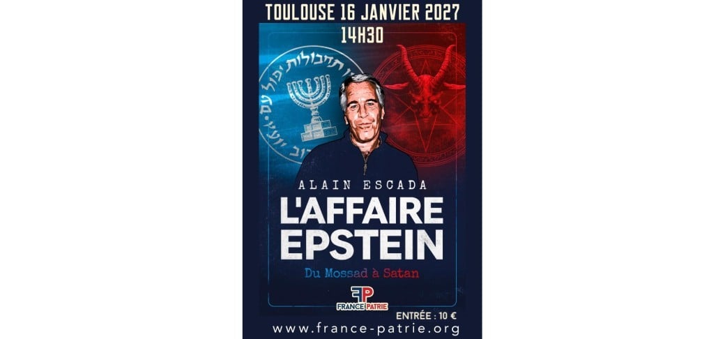 Alain Escada: Affaire Epstein, du Mossad à Satan